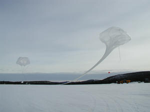 The main balloon is released