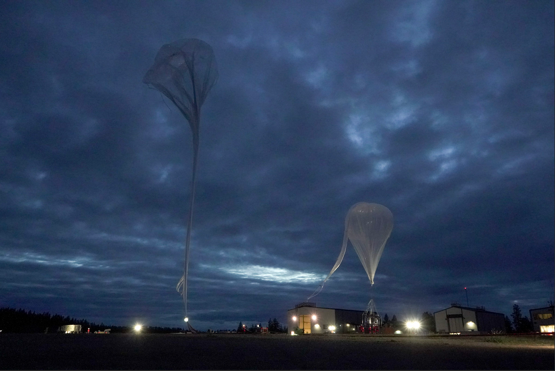 Launch of the balloon (Image Romain Gaboriaud for CNES)
